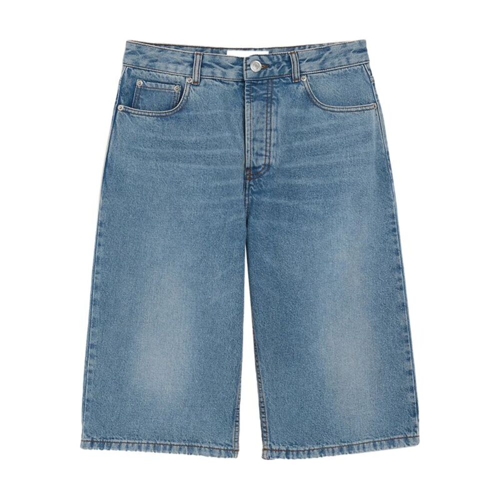 Ami Paris Blue Shorts - Denim Shorts Men